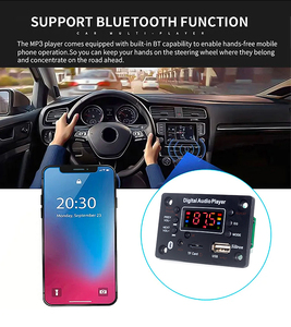 Módulo AUX de audio para automóvil con placa decodificadora USB y TF WMA de 12V, reproductor de MP3 para vehículos - Product Image 5