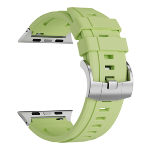 RYB Bracelet de montre sport en fluororubber de haute qualité, doux pour la peau, pour <span class=keywords><strong>IWatch</strong></span> S11 10 9 8 7 6 49mm 45mm 44mm 42mm 46mm - Product Image 1