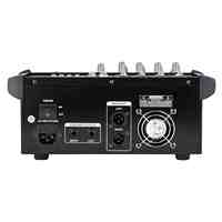 Mélangeur DJ 4 canaux PMX402D-USB de haute qualité nouveauté matériau de coque en métal avec impédance 8ohm 4ohm pour les spectacles de musique