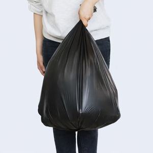 Sacs poubelle noirs biodégradables jetables pour les déchets de cuisine, sacs poubelle compostables en rouleau de 13, 30, 39 gallons - Product Image 2