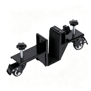 Carro de transporte de puertas ajustable de alta resistencia con ruedas giratorias para instalación de paneles, tableros y láminas de madera - Product Image 2