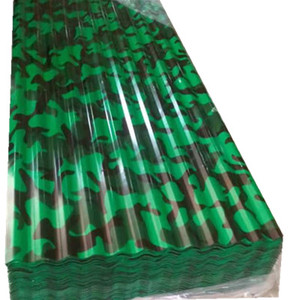 Tôles de toiture en acier de couleur à motif de camouflage spécial - Product Image 4