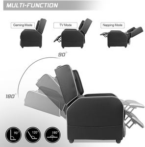 Silla <span class=keywords><strong>Gamer</strong></span> Ergonómica AJUNION E-Sports, Silla de Oficina Giratoria Reclinable, Silla de Computadora Estilo Racing para Adultos - Product Image 6