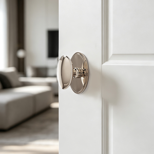 Ensemble <span class=keywords><strong>de</strong></span> poignées <span class=keywords><strong>de</strong></span> <span class=keywords><strong>porte</strong></span> en laiton poli, style minimaliste moderne, 50 pièces MOQ, vente en gros pour projets résidentiels - Product Image 3