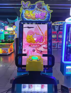 Machine de jeu à monnayeur Benben Jump pour enfants, avec interface en anglais, en plastique et métal, pour intérieur, avec récompenses - Product Image 3