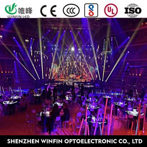 Đầy đủ màu sắc dẫn cuộc họp Màn hình p3.91 cho Thuê Ngoài trời dẫn Màn hình hiển thị video tường cho hội nghị - Product Image 3