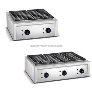 Parrilla Takoyaki eléctrica portátil profesional de acero inoxidable con 28 agujeros nueva fácil de operar 220-240V - Product Image 3