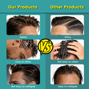 QBEKA <span class=keywords><strong>Cire</strong></span> et pâte coiffante bio à tenue forte anti-frisottis pour cheveux courts à mi-longs - Product Image 6