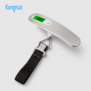 Báscula Electrónica Portátil para Equipaje, con Pantalla LCD Retroiluminada, 50 kg/110 lb, para Maletas de Viaje - Product Image 1