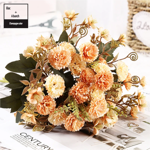 Flores <span class=keywords><strong>de</strong></span> Seda Artificial <span class=keywords><strong>de</strong></span> <span class=keywords><strong>Lila</strong></span> <span class=keywords><strong>de</strong></span> Tacto Real en 6 <span class=keywords><strong>Colores</strong></span>, Decoración <span class=keywords><strong>de</strong></span> Boda al por Mayor, Decoración Ecológica para Habitaciones y Eventos - Product Image 5