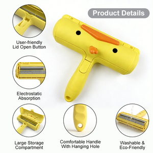 Pet Grooming Slicker Brush for Cats & Dogs <b>Removes</b> Easy to Clean Pet Cleaning & Grooming Products Pet Waste Disposal - Product Image 4