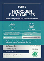 Tablettes effervescentes OEM pour bain de pieds à l'hydrogène, pour spa et pédicure, détoxification et élimination des odeurs
