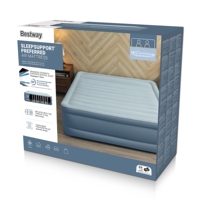 Lit gonflable portable Bestway de différentes tailles, pour l'intérieur et le camping en extérieur, avec pompe intégrée