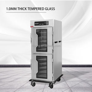 Chariot de banquet en acier inoxydable chauffant électrique à 10 couches 30-80 équipement de cuisine commerciale haut-bas avec contrôle de la température - Product Image 2