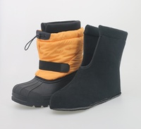 Bottes de neige isolées et portables YLK3534 pour enfants, imperméables, pour l'extérieur en hiver, pour tout-petits et jeunes enfants