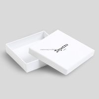 Emballage en carton pour vêtements de luxe avec logo personnalisé, couvercle et base amovibles, boîtes rigides en 2 pièces