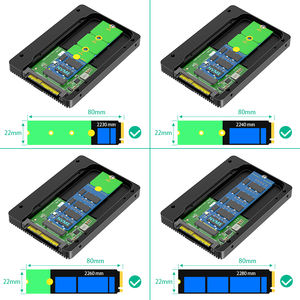 TISHRIC M.<span class=keywords><strong>2</strong></span> SSD Adaptörü NVMe SSD'den U.<span class=keywords><strong>2</strong></span> SFF-8639 5.0'e Dönüştürücü <span class=keywords><strong>2</strong></span>.5 inç Kasa NVMe SSD'yi Termal Pedli U.<span class=keywords><strong>2</strong></span> Kutuya Dönüştürür - Product Image 3