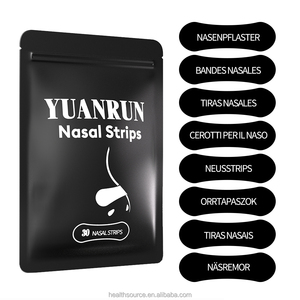 <span class=keywords><strong>Cerotti</strong></span> Nasali YR Breath Easy Sport Neri per la Respirazione, Strisce Nasali Anti-Russamento per Migliorare la Ventilazione - Product Image 5