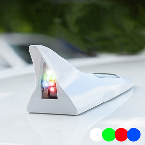 Antenna decorativa universale per auto a energia solare a forma di pinna di squalo a energia solare a <span class=keywords><strong>LED</strong></span> luce solare per Antenna a <span class=keywords><strong>Led</strong></span> - Product Image 2