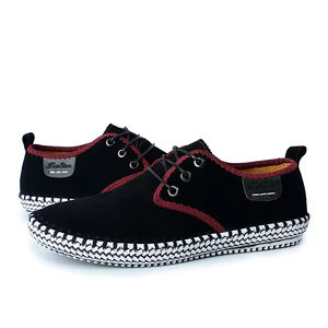 S0068X Nuevos Zapatos Oxford de Hombre con Parte Superior de Cuero Genuino, Ligeros, Formales, con Borde Abierto y Perlas, para Otoño - Product Image 3