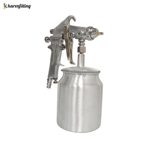 Pistola de Pulverización de Aire por Sifón de 600cc Profesional con Boquilla de 1.3mm 1.5mm 1.8mm para Reparación de Carrocería de Automóviles, Pintura de Paredes, Pulverizador Doméstico - Product Image 3