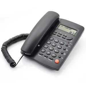 Офисный телефон Opptel, домашний гостиничный номер, телефон с дисплеем, стационарный телефон