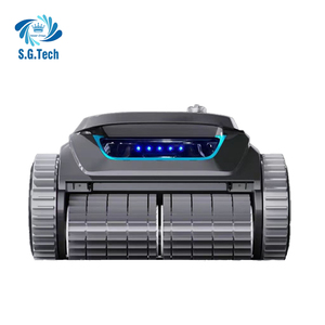 Robot de Limpieza de Piscinas de Alta Eficiencia con Arranque Retardado, Duradero, Ligero y Fácil de Operar para Piscinas Limpias y Brillantes - Product Image 1
