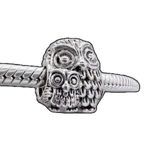 Colgante Pequeño de Lujo DIY para Mujer, de Plata 925 con Circones y Cuentas, con Diseños de Casa de Nieve Roja, Corazón, Flor, Búho y Noria, para Collar y Pulsera - Product Image 4