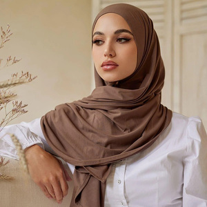 Gran oferta, bufandas ajustadas, Hijabs musulmanes, Jersey, Hijab versátil, bufanda, Jersey, Jersey elegante, Hijab, bufanda para mujer para las cuatro estaciones - Product Image 1