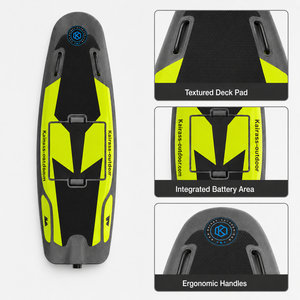 Tabla de Surf de Alta Velocidad con Motor de 12KW, Batería de Litio de Largo Alcance de 48KM/H para Deportes Acuáticos J1 J1 - Product Image 3