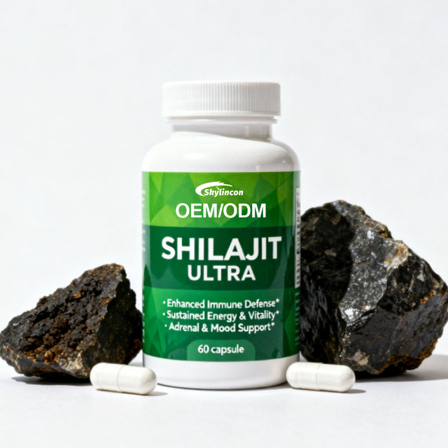 OEM Himalayan Shilajit Ultra Capsules with Fulvic Acid, L-Arginine & Herbal Proprietary Blend, Supports Energy, Immune Health