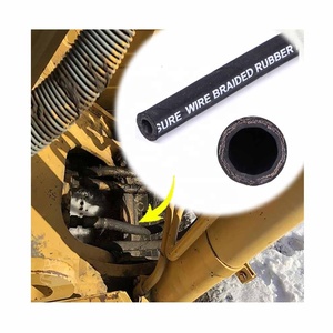Tuyau d'huile en caoutchouc haute pression de 10mm 2SN tuyau de <span class=keywords><strong>carburant</strong></span> hydraulique renforcé pour les applications automobiles, industrielles et marines - Product Image 4