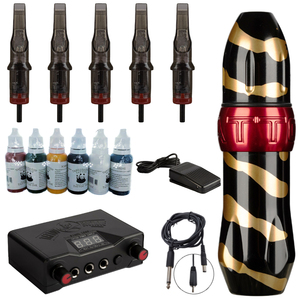 Wholesale Complete Eyebrow <b>Tattoo</b> Machine <b>Kit</b> Microblading PMU Training Stable Rotary Pen Beauty Salon Professional <b>Tattoo</b> <b>Kit</b> - Product Image 1