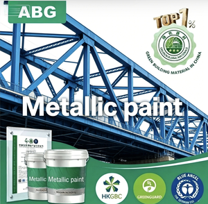 <span class=keywords><strong>Peinture</strong></span> antirouille métallique à base d'eau noire avec teinte rouge métallique pour la protection du châssis de voiture - Product Image 2
