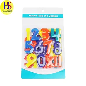Creative Fridge Magnets Colorful Arabic Magnetic Letters and Numbers for Educating Kids