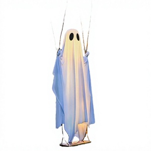 LH Acrylic Ghost <b>Swing</b> Wedding Decor Lights Battery Powered Personalized-Giant Outdoor Garden <b>Patio</b> Yard Porch NEW Decoration - Product Image 4