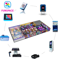 Système de paiement Intellird Reader pour centre de jeux d'arcade Funspace, remplaçant les jetons, avec gestion des cartes VIP, pour machine de jeu à monnayeur