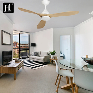 New product energy-saving DC motor with 3 blades, black, living room and <b>office</b>, 52 inch <b>ceiling</b> fan with LED <b>lights</b> - Product Image 6