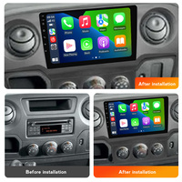 MEKEDE MS 2din Autoradio Multimédia Android pour Nissan NV400 Opel Movano Renault Master III avec Car Play GPS