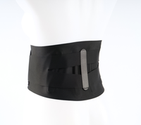 Ceinture lombaire sans couture à compression pressurisée, conception innovante, avec bande de compression amovible et attelle de soutien bionique