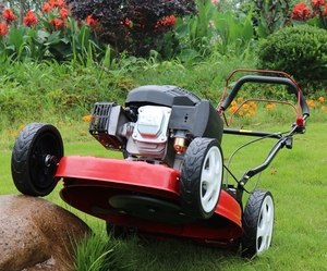 Tondeuse à gazon autotractée à essence quatre temps pour usage domestique, tondeuse à gazon agricole haute performance, petite tondeuse à gazon électrique - Product Image 6