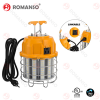 Projecteur de chantier LED 60W 100W 150W ETL ROHS avec protection contre les surtensions 10KV, en aluminium durable, pour éclairage temporaire de construction