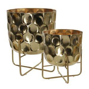 Macetero Metálico con Soporte para Plantas Decorativas de Interior, Hogar, Oficina y Decoración de Interiores Comerciales - Product Image 5