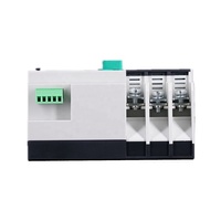Invertisseur solaire photovoltaïque LVMA 2P 3P PC DIN Rail ATS, interrupteur intelligent à double alimentation, 125A, certifié CE, 10kA, transfert automatique