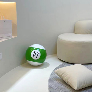 Custom <strong>Large</strong> Metal Crafts Billiard <strong>Ball</strong> Sculpture <strong>Garden</strong> Ornaments Stainless Steel Hollow <strong>Ball</strong> for Pool Hall Decorative Art - Product Image 5