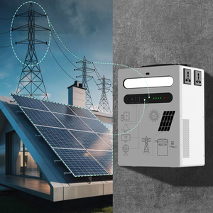 Station d'alimentation portable murale 2-en-1 1KWh 5KWH 10KWH 300W 1000W Générateur solaire LiFePO4 pour la maison, la sauvegarde et le camping en extérieur - Product Image 3
