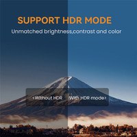 Câble HDMI tressé plaqué or 3D 4K 60Hz Ultra HD haute vitesse 2.0 pour home cinéma