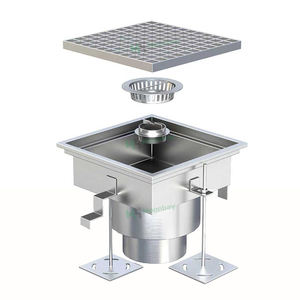 Canalones de Drenaje Industriales Higiénicos, Rejilla de Drenaje de Acero Inoxidable y Sistema de Drenaje Ranurado para Cocinas Comerciales - Product Image 3