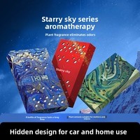 Désodorisant solide pour voiture en plastique Star Plant, éliminateur d'odeurs, diffuseur d'arômes, à fixer sur le siège, vente en gros Chine