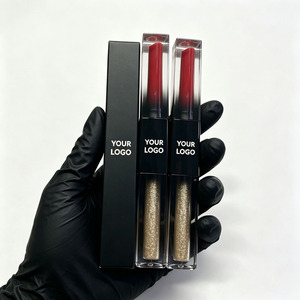 Bâton de maquillage 2-en-1 personnalisé avec logo pour gloss à lèvres double embout et fard à paupières pailleté – OEM/ODM - Product Image 3